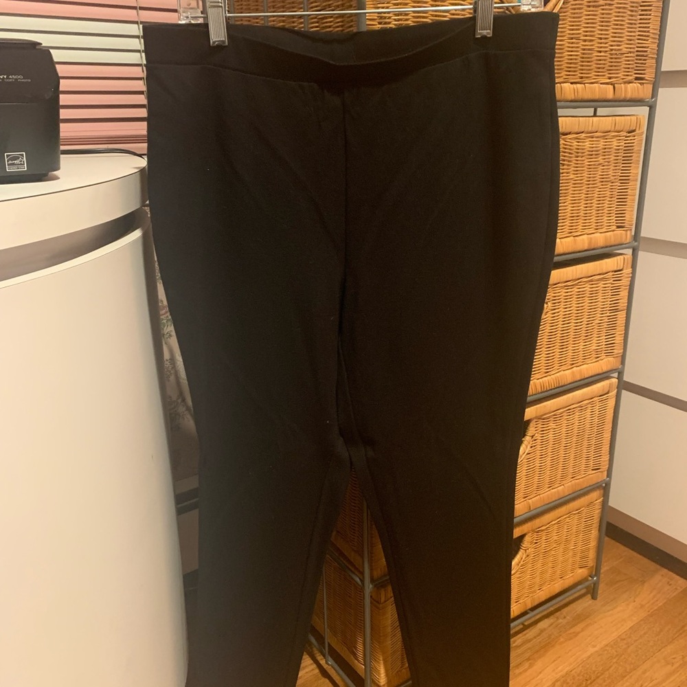 Chicos pull on black pant